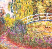 Japanese Bridge, by Claude Monet