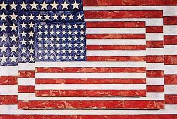 Three Flags by Jasper Johns