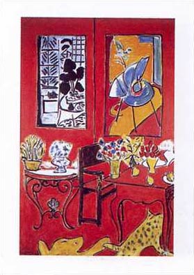 Spacious Red Interior, Matisse