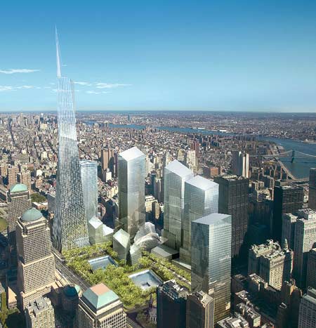 new World Trade Center site design